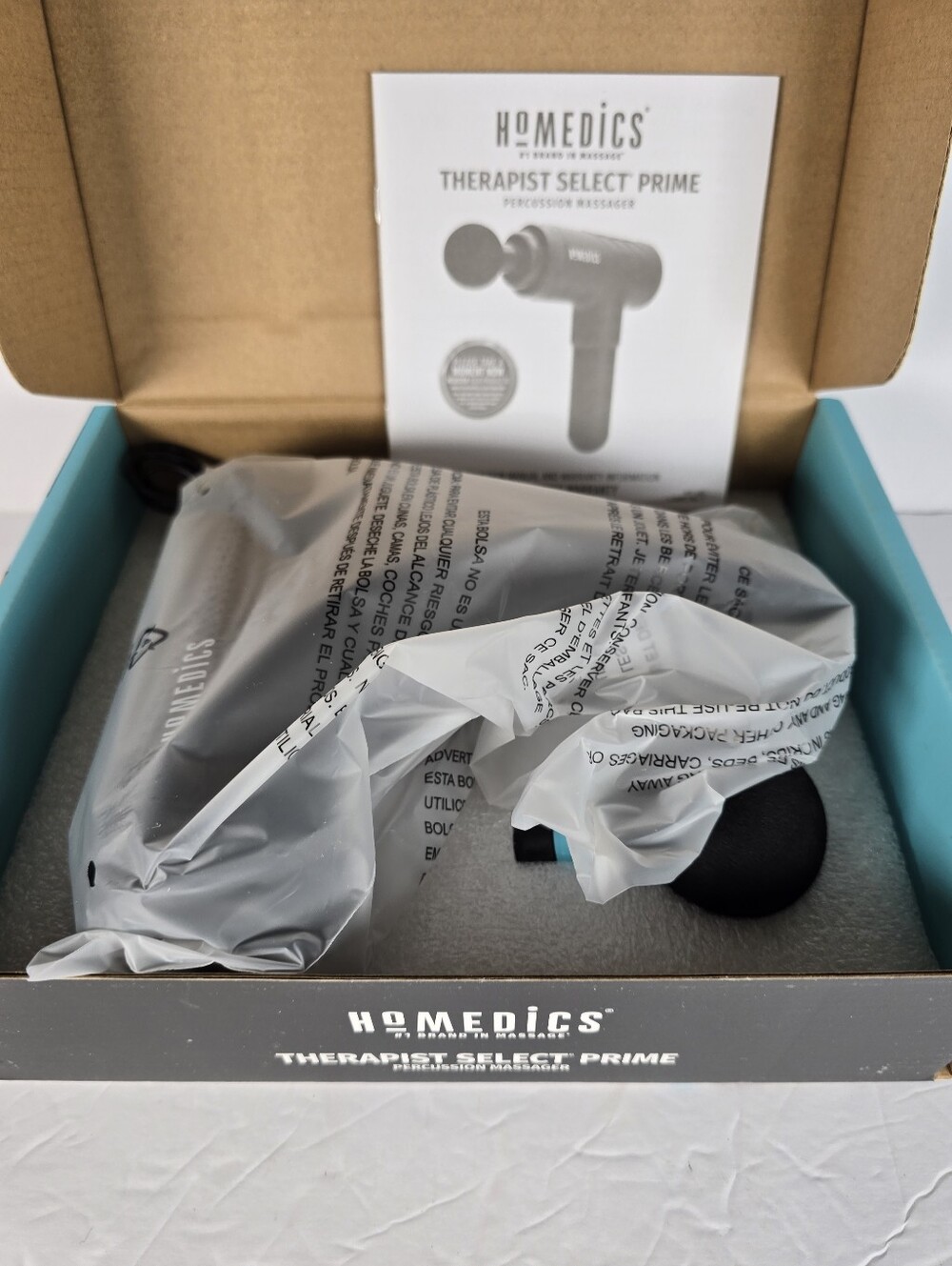 NIB HoMedics Massager for Targeted Muscle Therapy, Cordless and Rechargeable - Picture 3 of 8